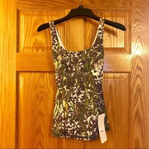 Lululemon athletica floral tank top